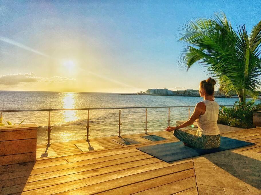 Surfsong Villa- Luxury Water Front Villa For 12 Maho Exterior foto