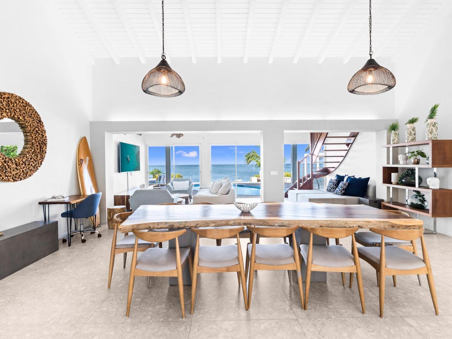 Surfsong Villa- Luxury Water Front Villa For 12 Maho Exterior foto